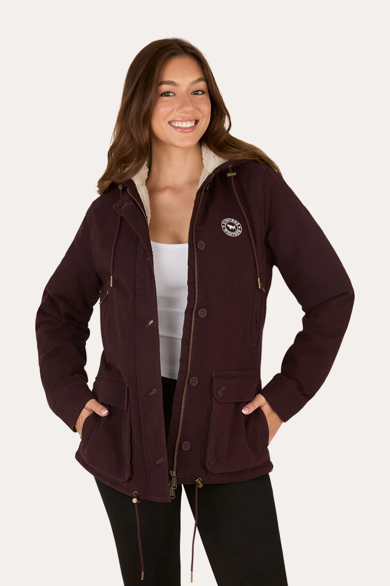 Aspen Womens Canvas Jacket - Image 10