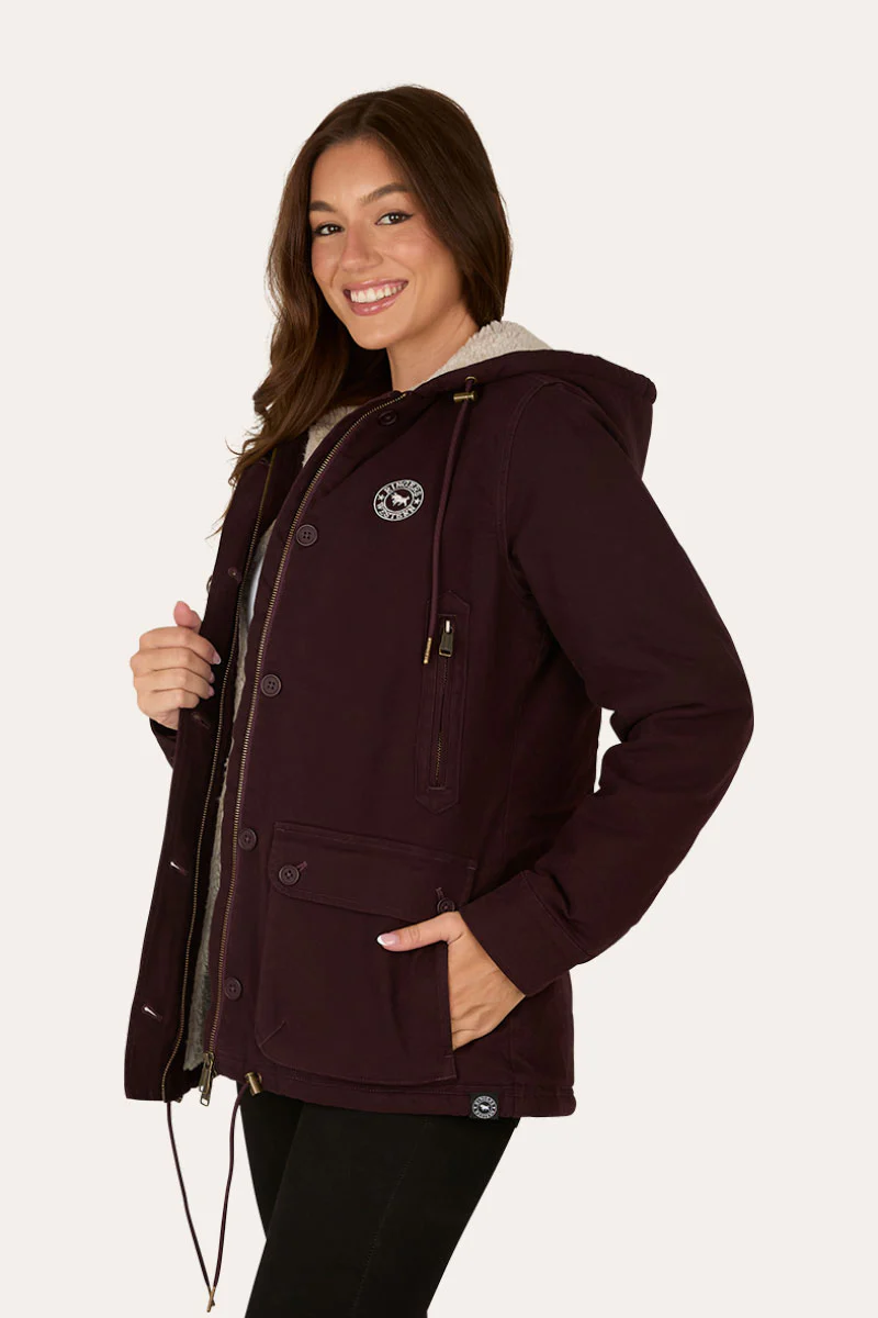 Aspen Womens Canvas Jacket - Image 11
