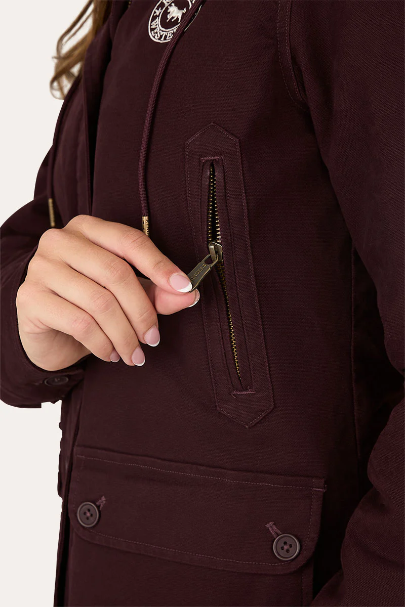 Aspen Womens Canvas Jacket - Image 15