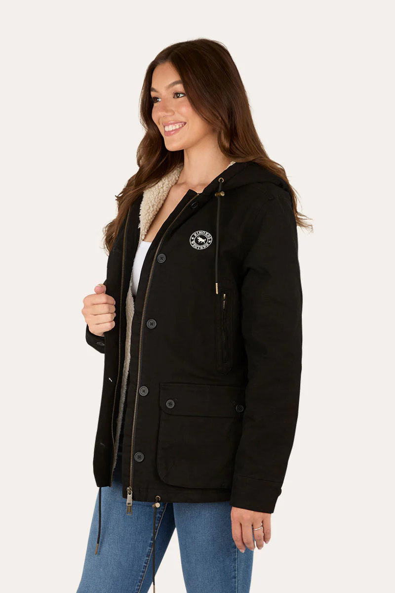 Aspen Womens Canvas Jacket - Image 3