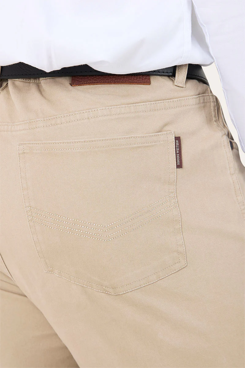 Avondale Mens 5 Pocket Stretch Drill Jeans - Image 11