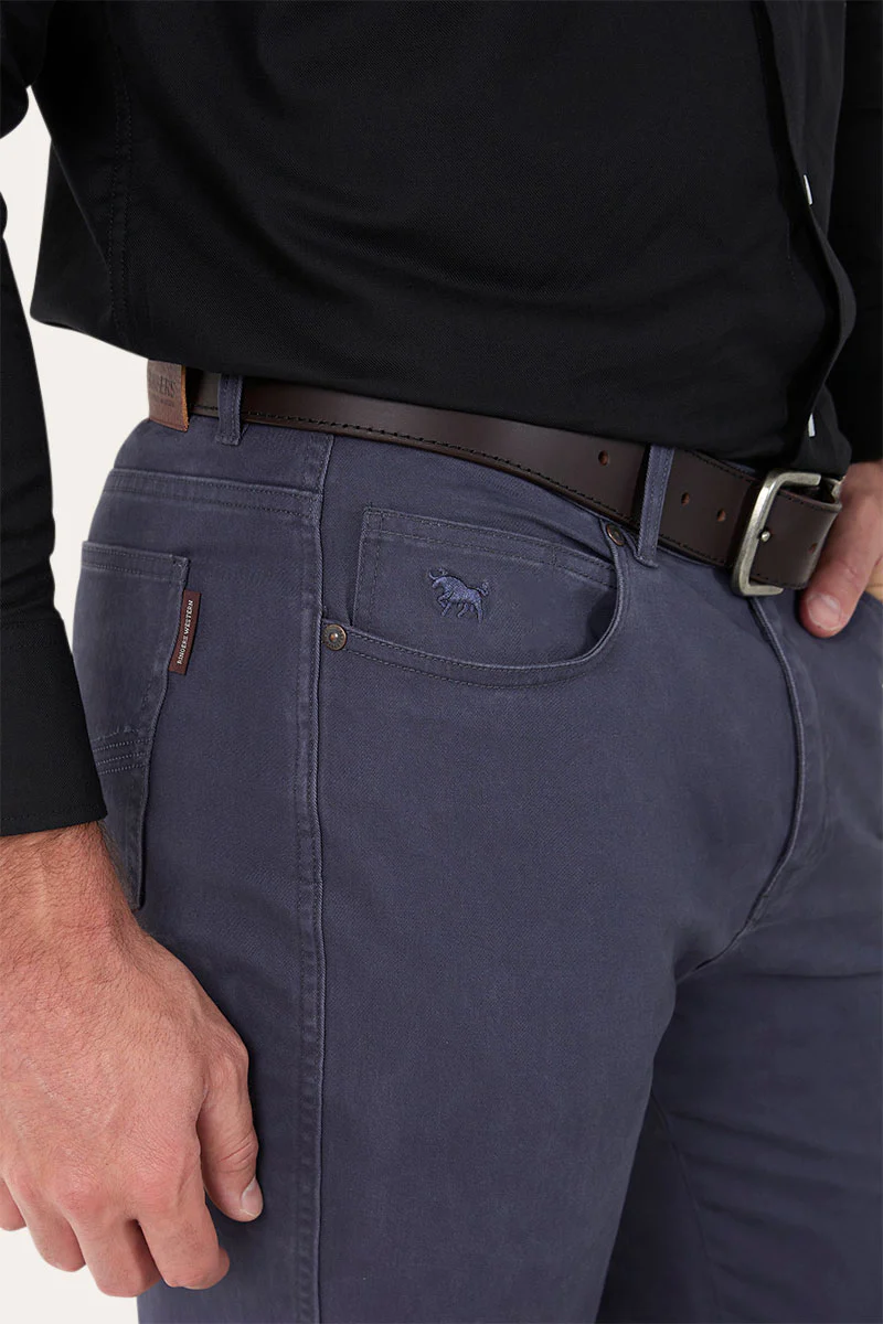 Avondale Mens 5 Pocket Stretch Drill Jeans - Image 19
