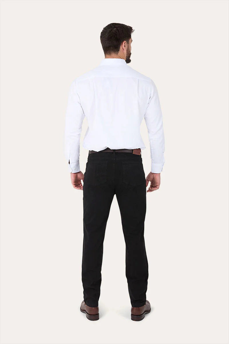 Avondale Mens 5 Pocket Stretch Drill Jeans - Image 3