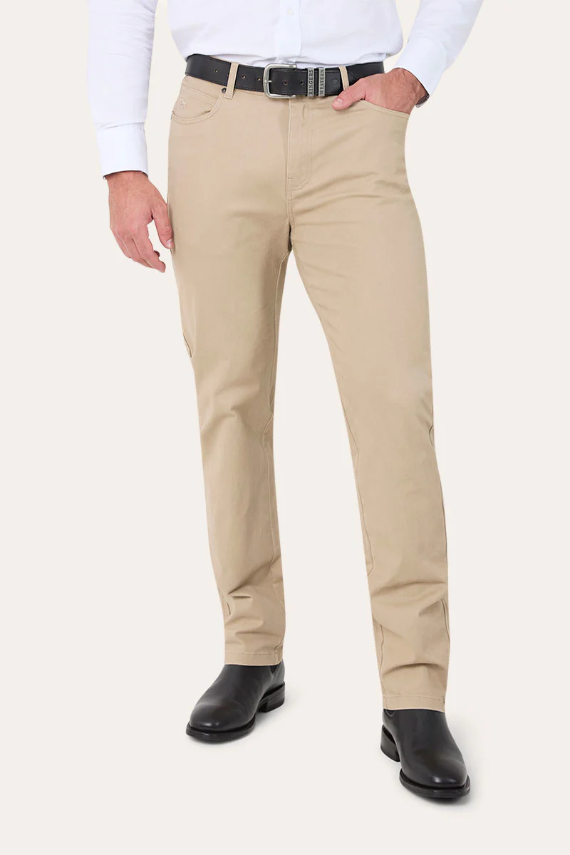 Avondale Mens 5 Pocket Stretch Drill Jeans - Image 8