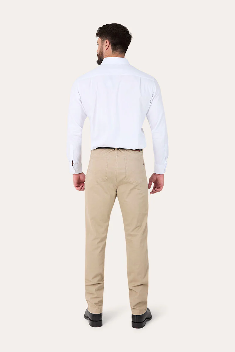 Avondale Mens 5 Pocket Stretch Drill Jeans - Image 9