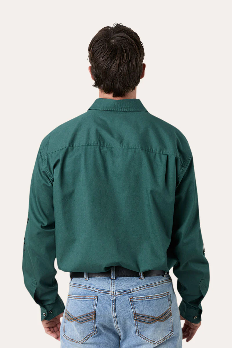 Barrelman Mens Full Button Work Shirt - Image 5