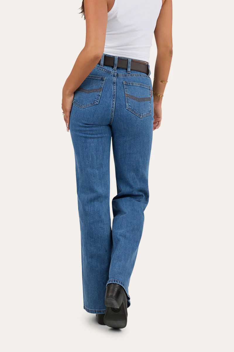 Betsy Womens High Rise Bootleg Jean - Image 20