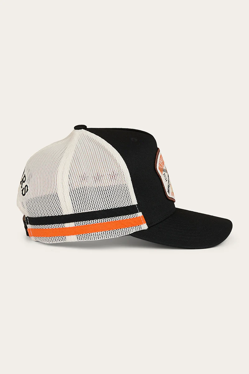 Big Buck Deep Fit Trucker Cap - Black - Image 3