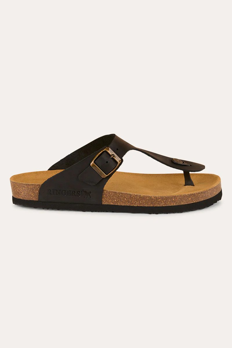Bondi - Leather Cork Thong - Image 3
