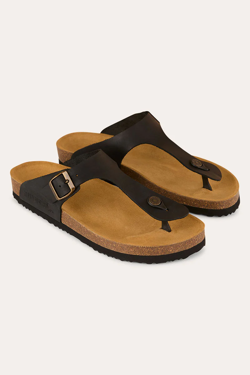 Bondi - Leather Cork Thong - Image 4