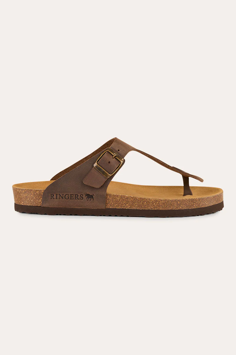Bondi - Leather Cork Thong - Image 7