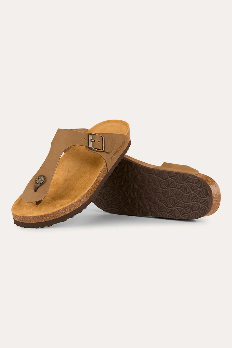 Bondi - Leather Cork Thong - Image 9