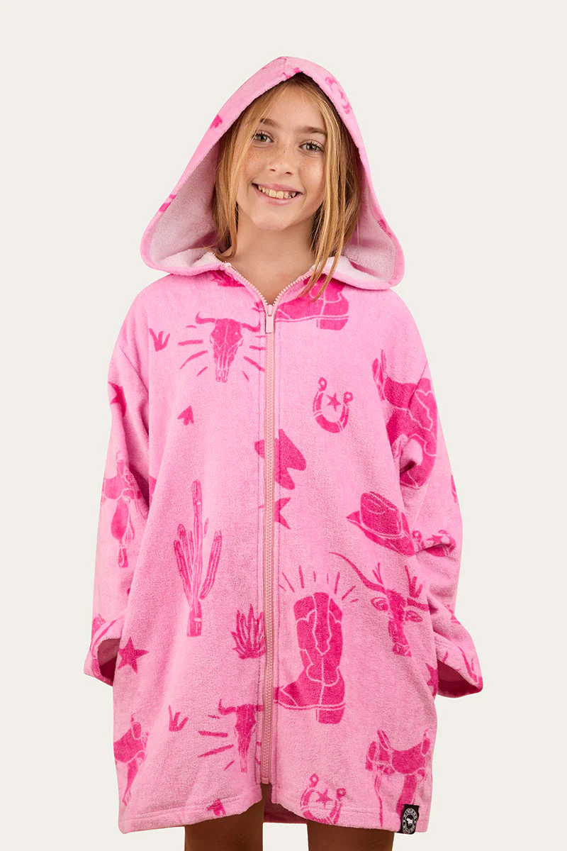 Boot Scootin Kids Zip Through Towel - Image 8