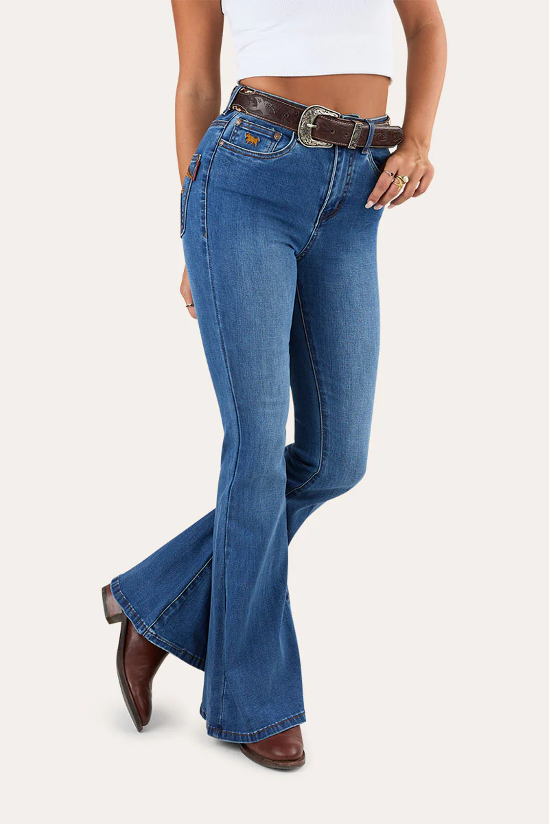 Bowie Womens Flare Jean - Image 9