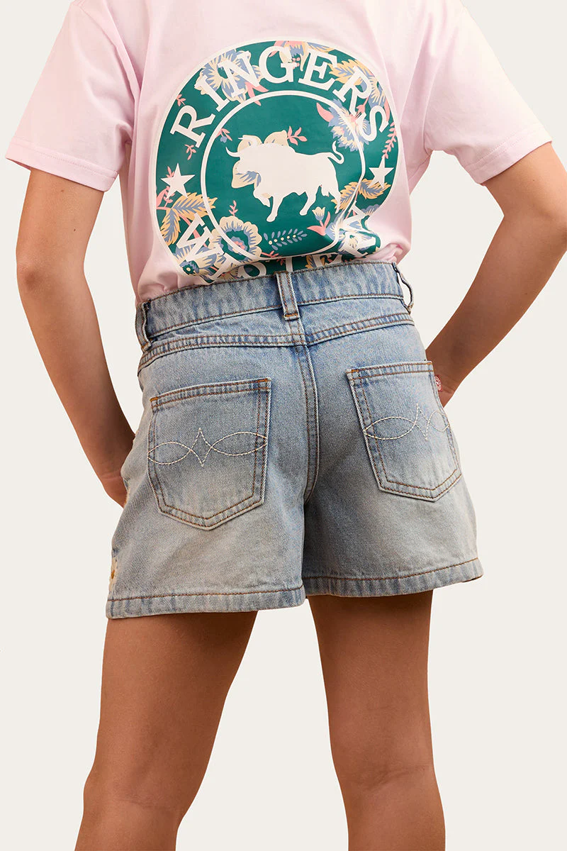 Bridie Kids Denim Short - Image 3