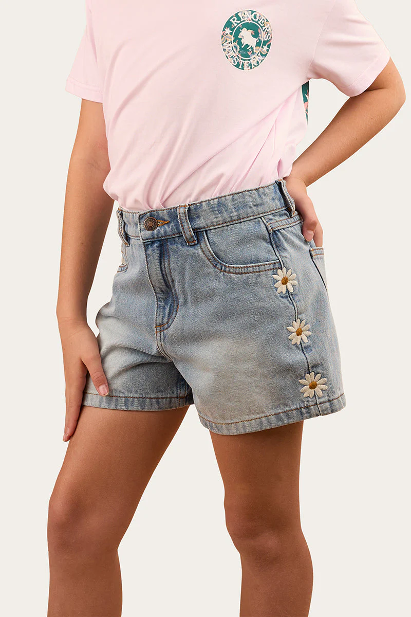 Bridie Kids Denim Short - Image 4