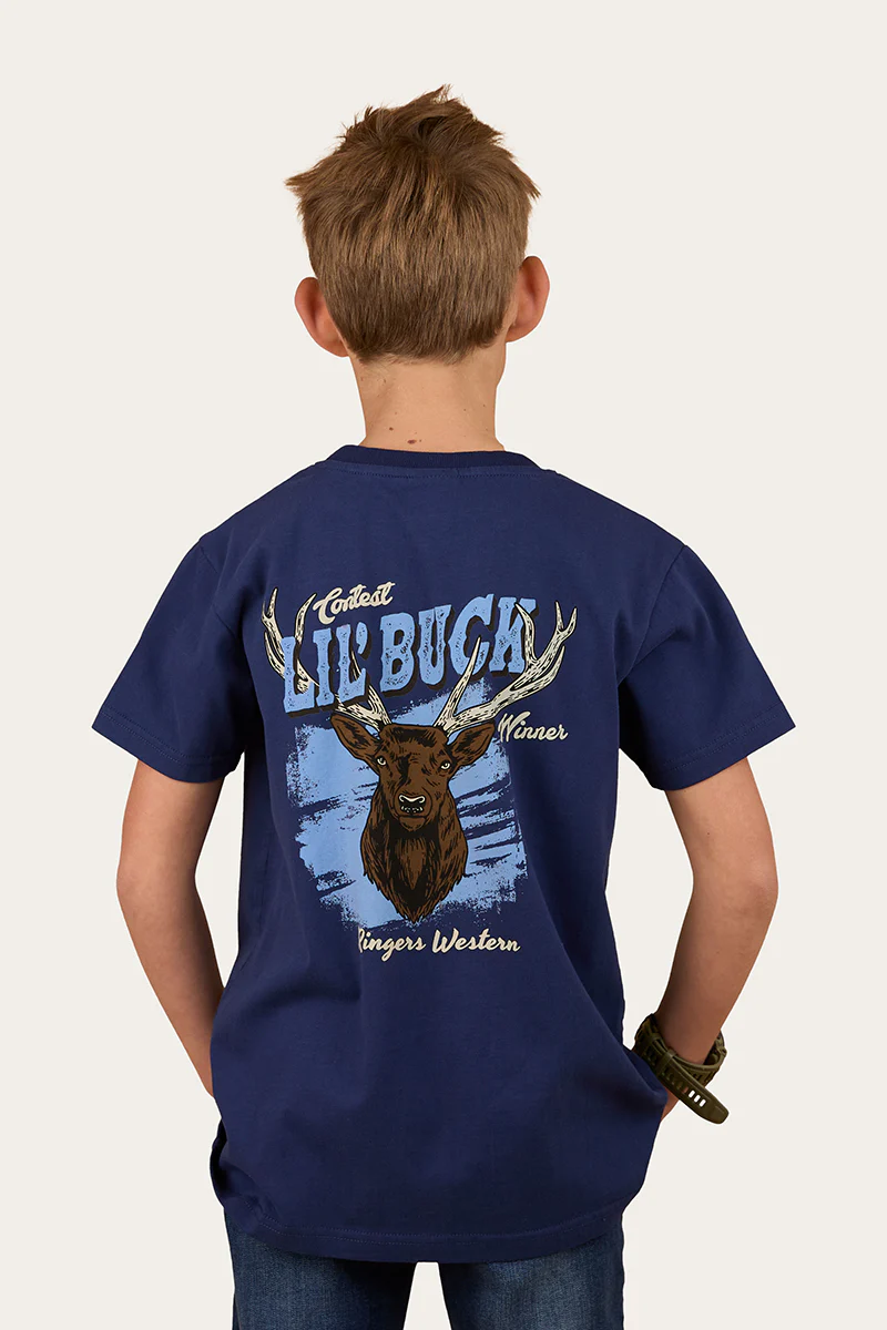Buck Winner Boys Classic Fit T-Shirt - Image 2