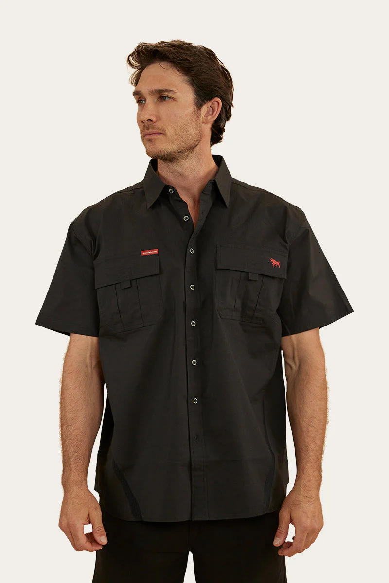 Bulgarra Mens Short Sleeve Ripstop Workshirt