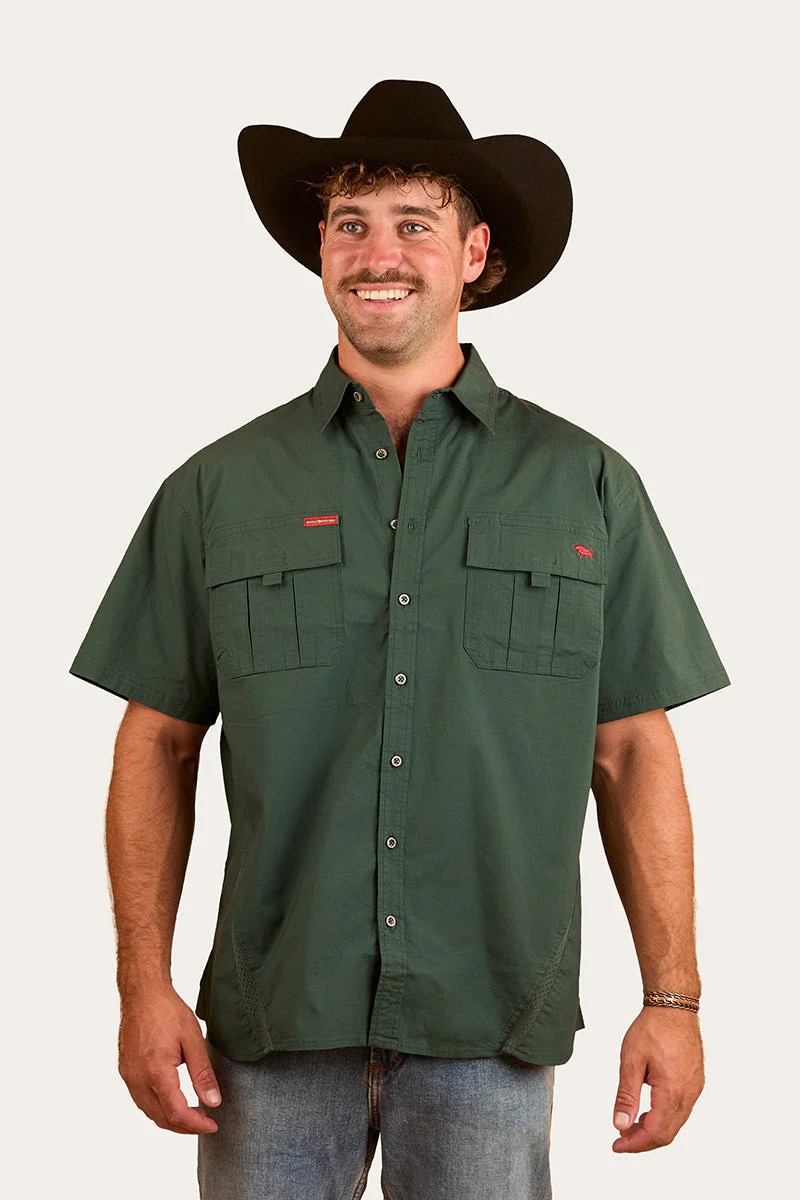 Bulgarra Mens Short Sleeve Ripstop Workshirt - Image 15
