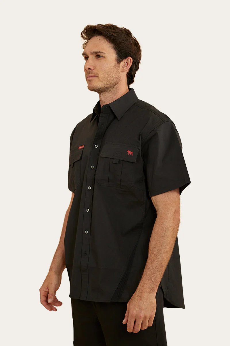 Bulgarra Mens Short Sleeve Ripstop Workshirt - Image 2