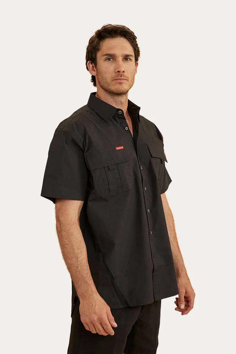 Bulgarra Mens Short Sleeve Ripstop Workshirt - Image 5