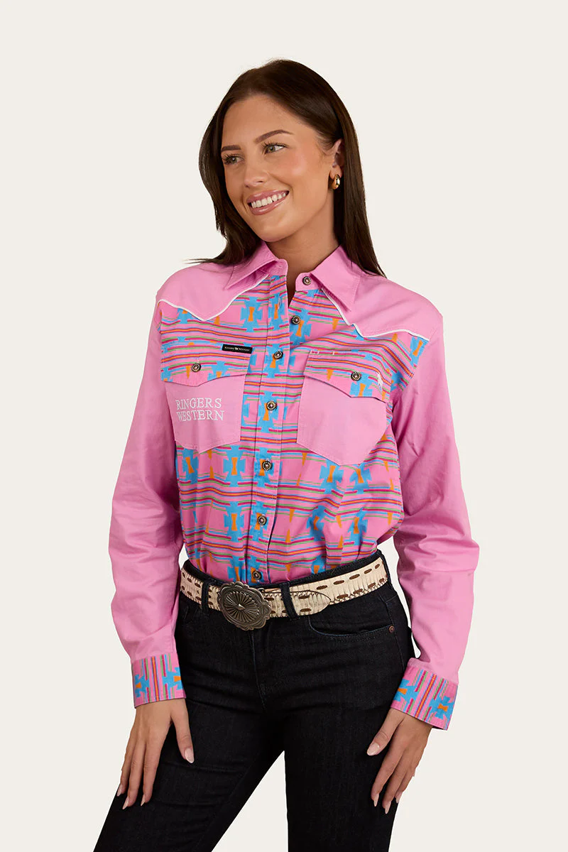 Burdekin Womens Limited Edition Full Button Work Shirt - Image 4