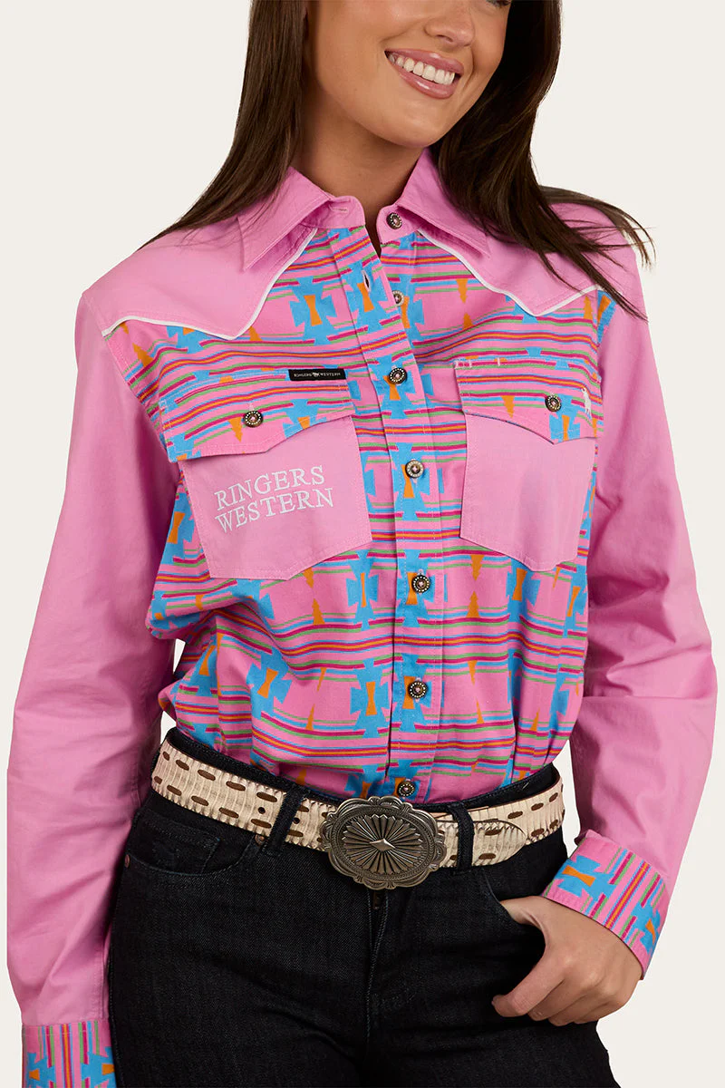 Burdekin Womens Limited Edition Full Button Work Shirt - Image 6
