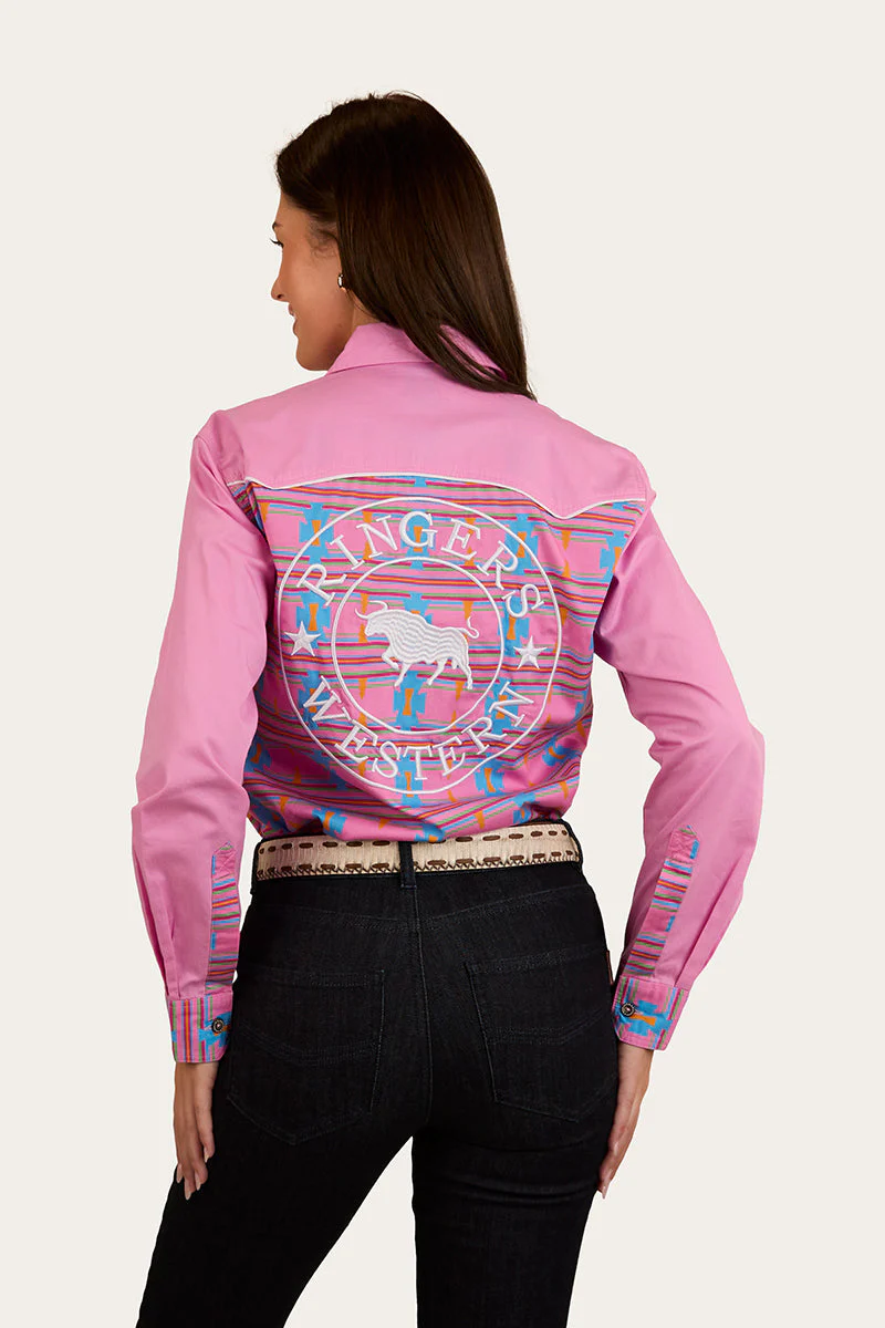 Burdekin Womens Limited Edition Full Button Work Shirt - Image 7