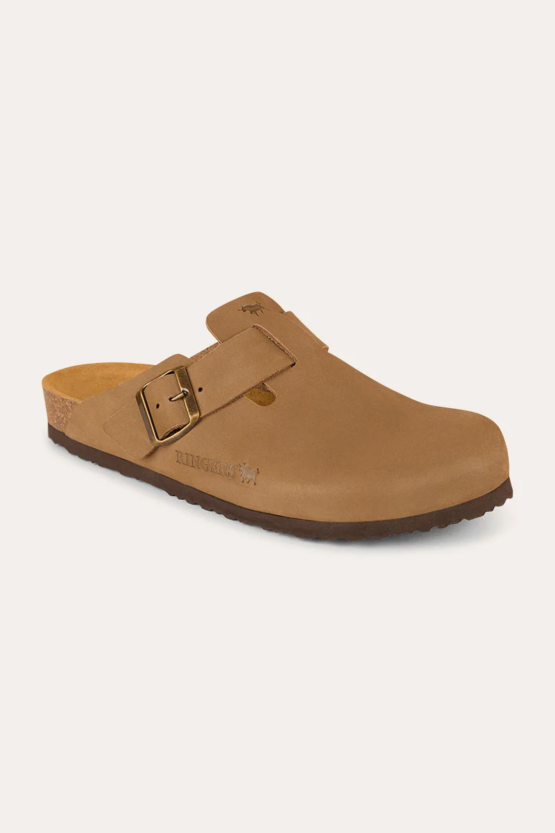 Byron - Leather Cork Clog - Image 7