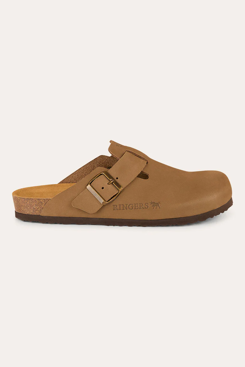 Byron - Leather Cork Clog - Image 9