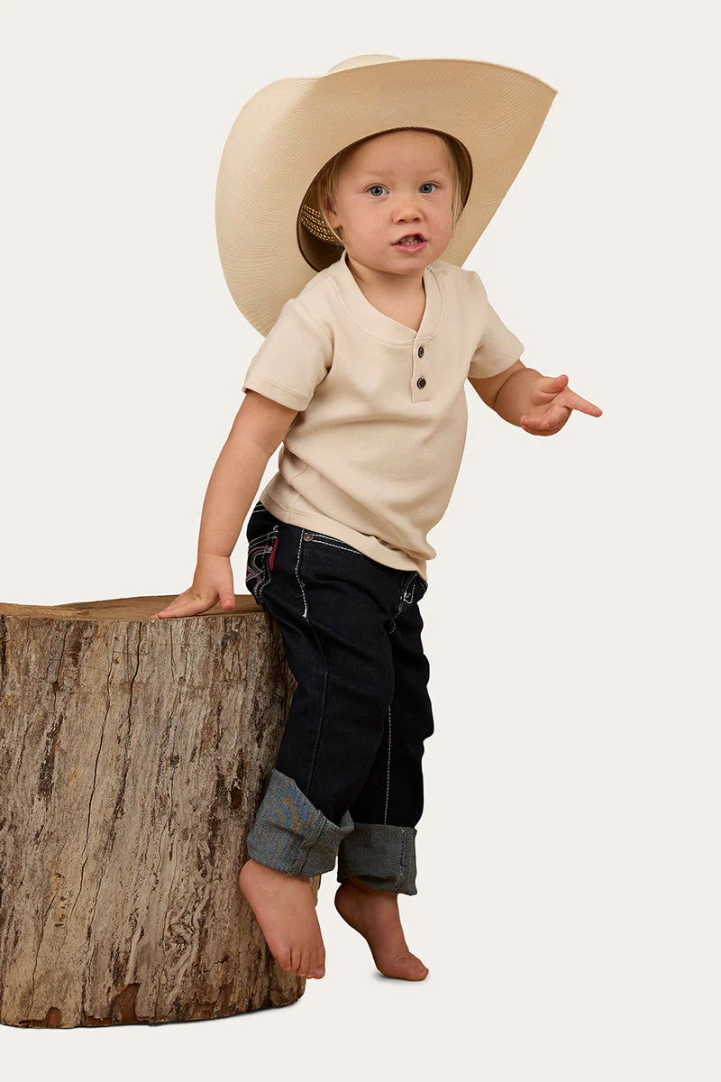 Casey Kids Rib Henley Top - Image 11