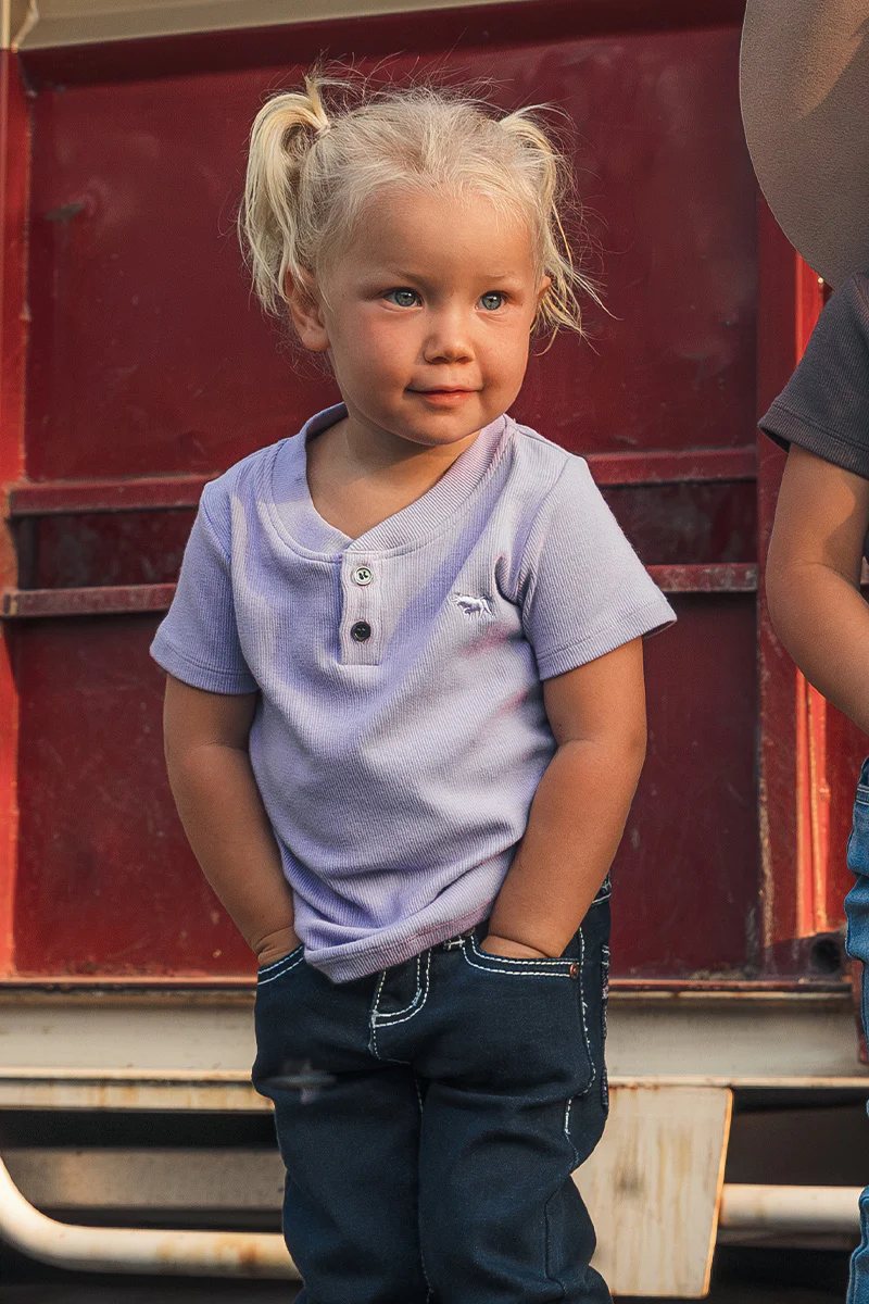 Casey Kids Rib Henley Top - Image 16