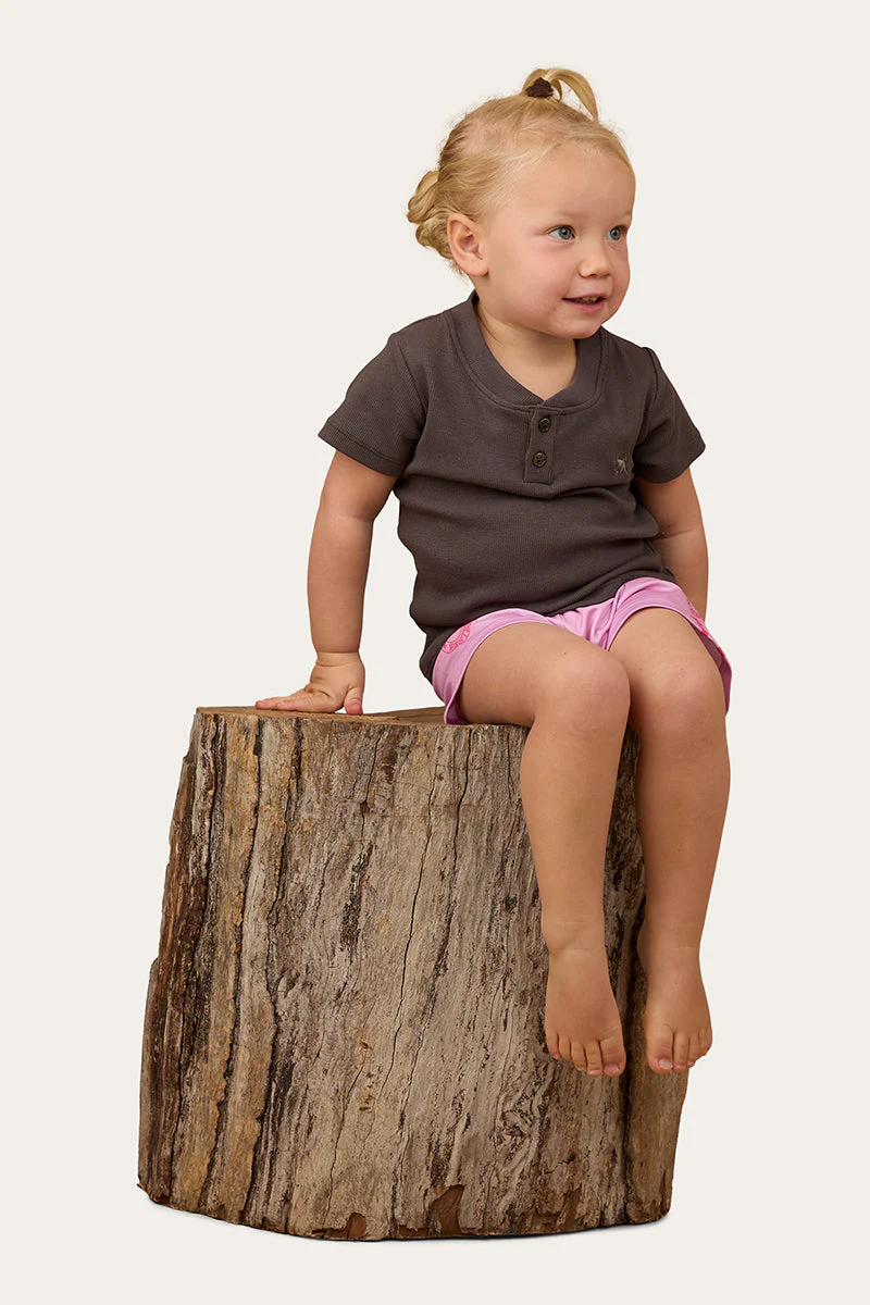 Casey Kids Rib Henley Top - Image 3