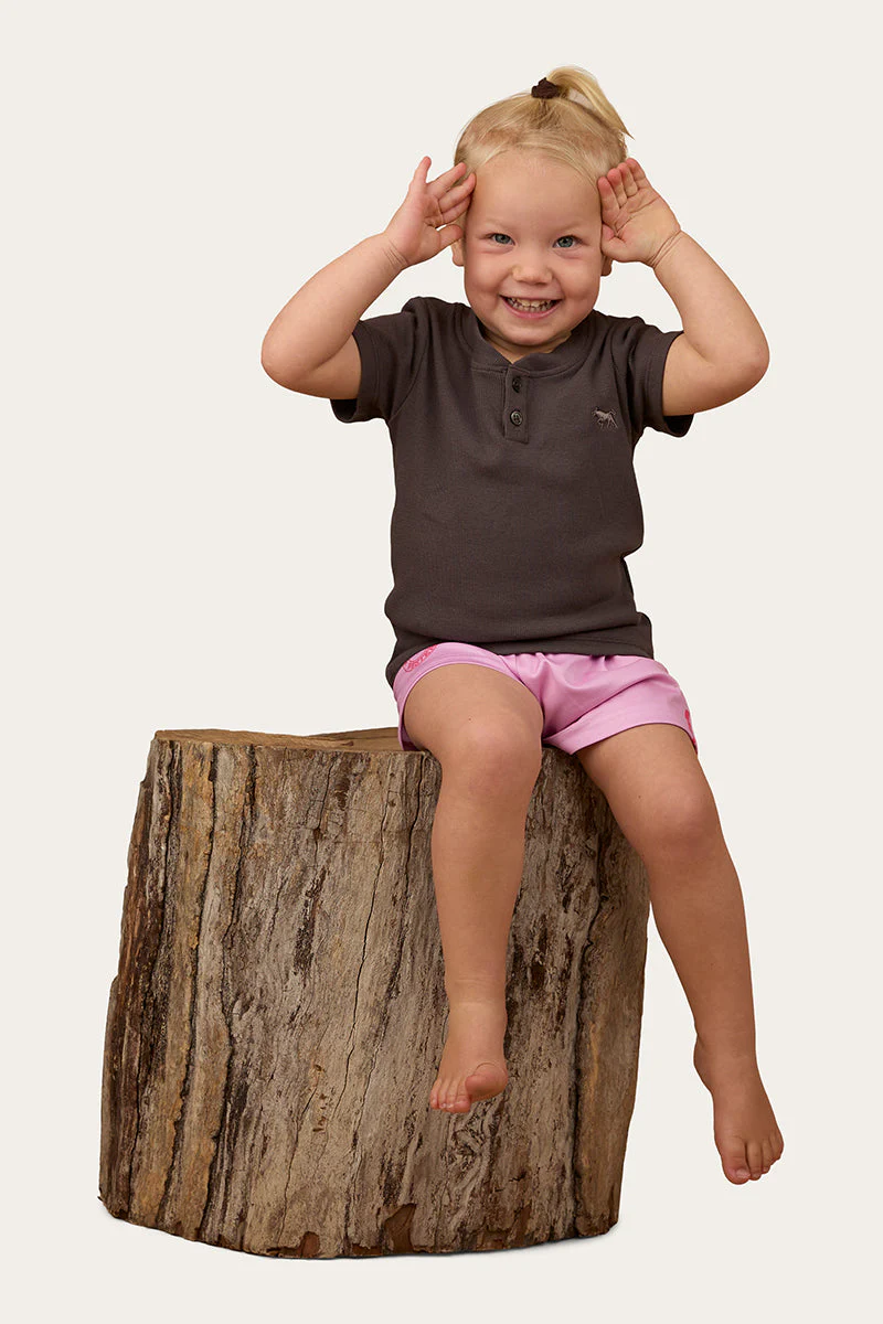 Casey Kids Rib Henley Top - Image 4
