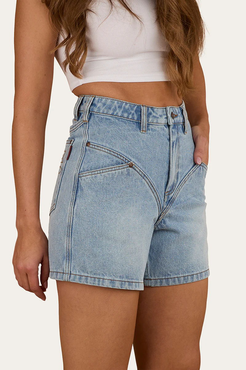 Charlene Womens Denim Short - Image 3