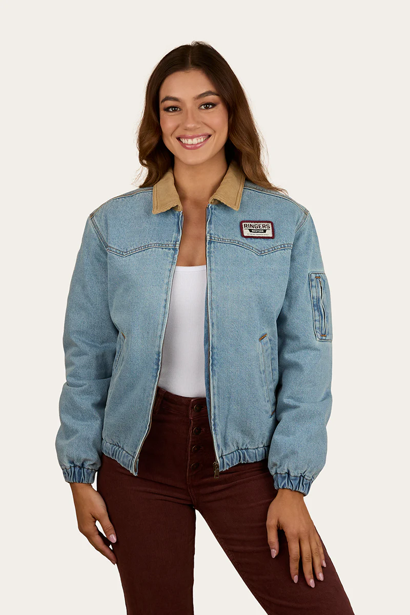 Charley Womens Western Bomber Jacket - Image 2