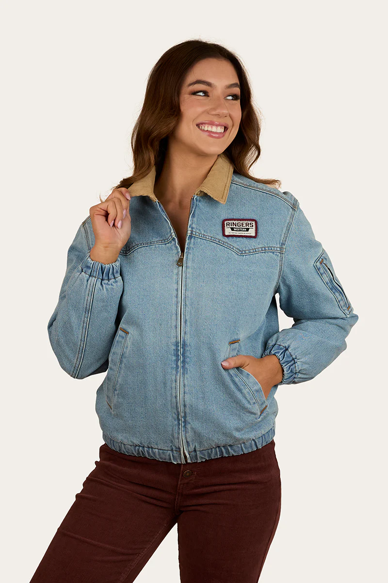 Charley Womens Western Bomber Jacket - Image 3
