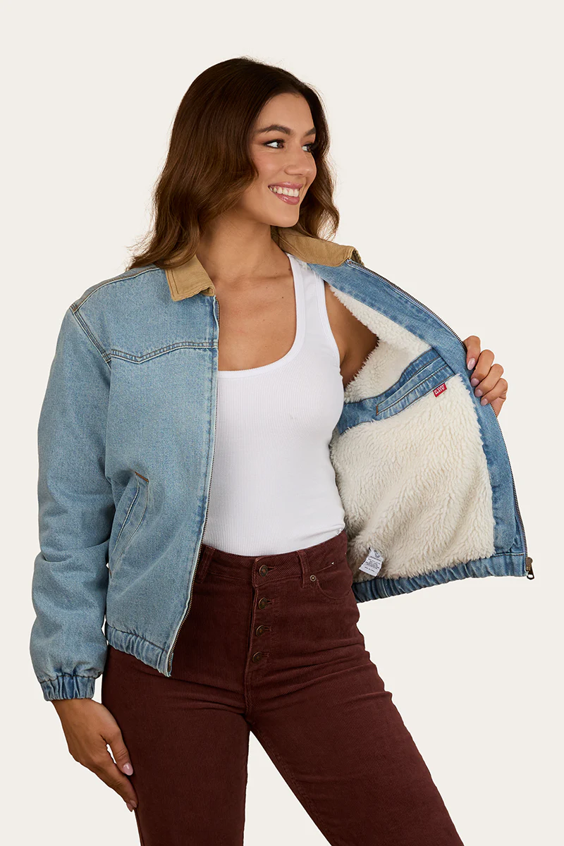 Charley Womens Western Bomber Jacket - Image 7
