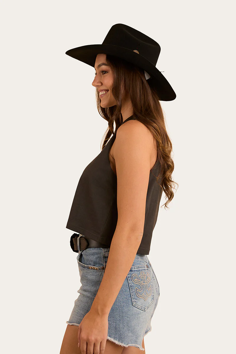 Chasing Cowboys Womens Crop Muscle Tank - Image 5