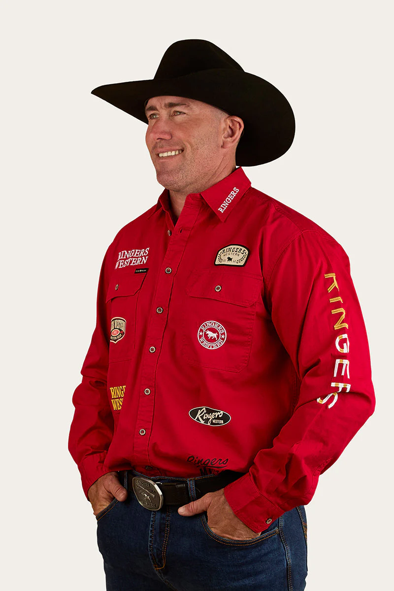 Chute Boss Mens Full Button Work Shirt - Image 2