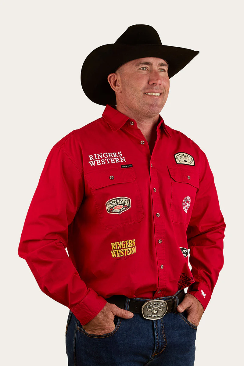 Chute Boss Mens Full Button Work Shirt - Image 7