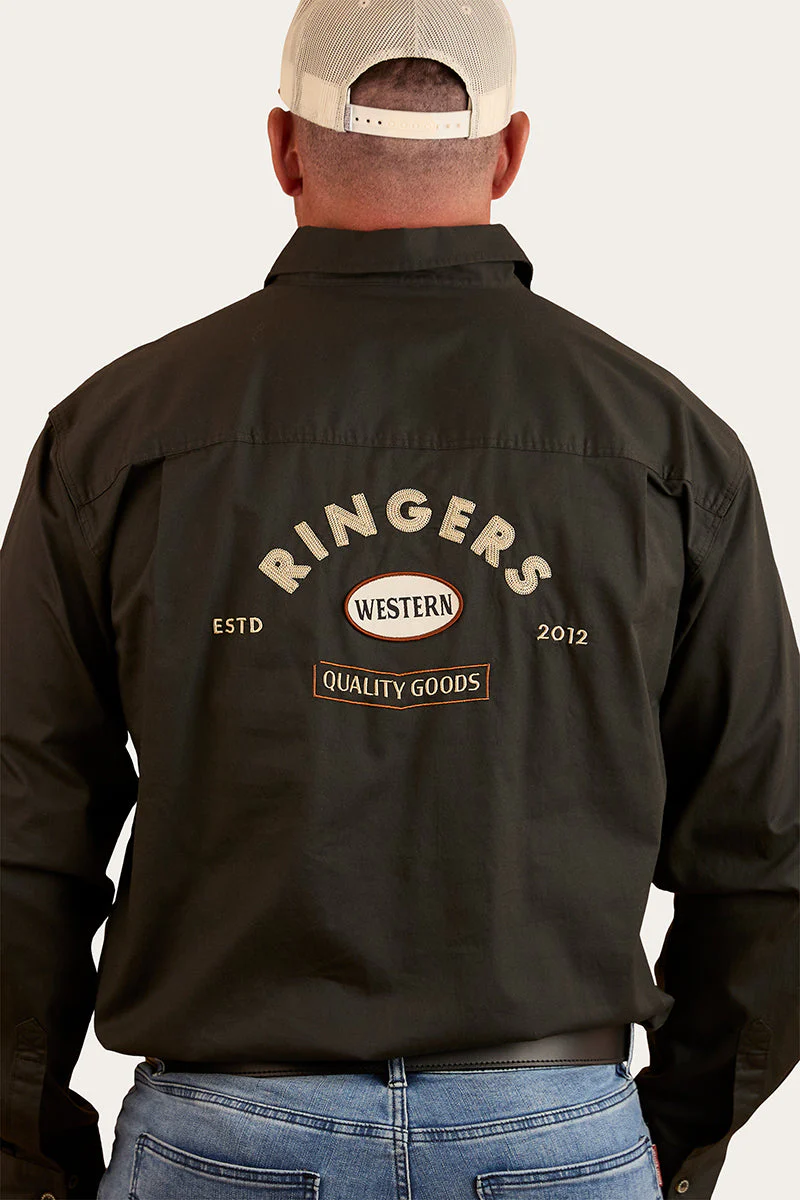 Condor Mens Half Button Work Shirt - Image 3