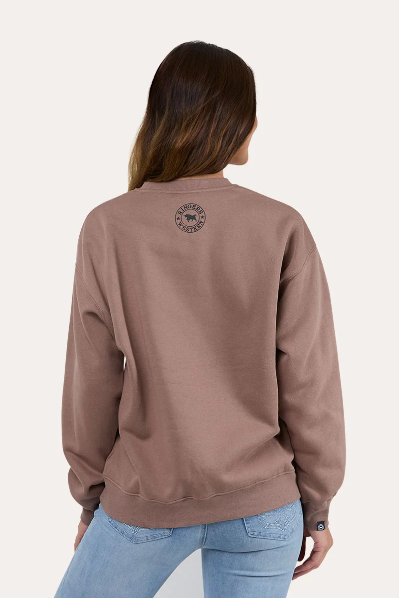 Country Lovin Womens Oversized Crew - Image 3