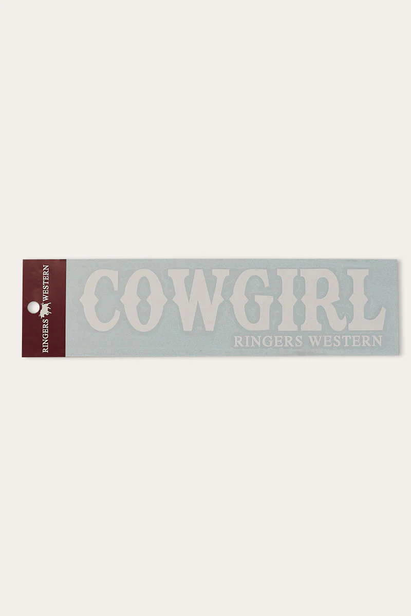 Cowgirl Die Cut Sticker - Image 3