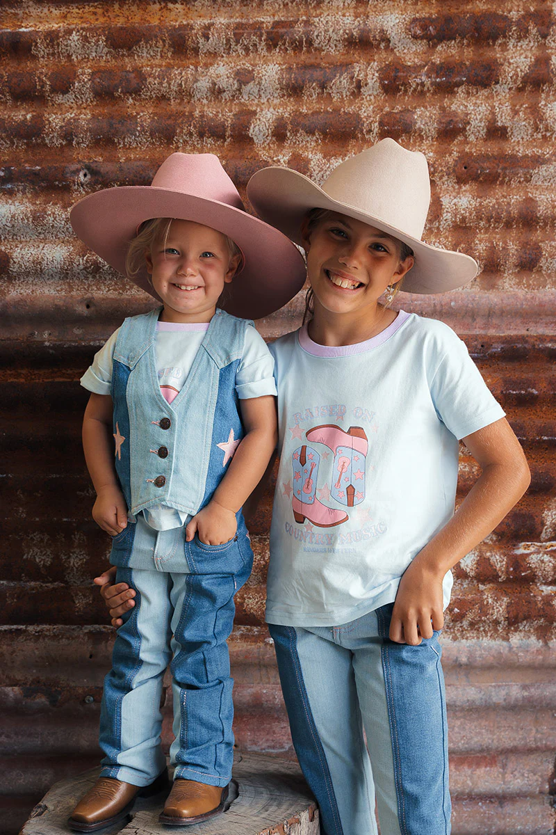 Ella Kids Panel Flare Jean