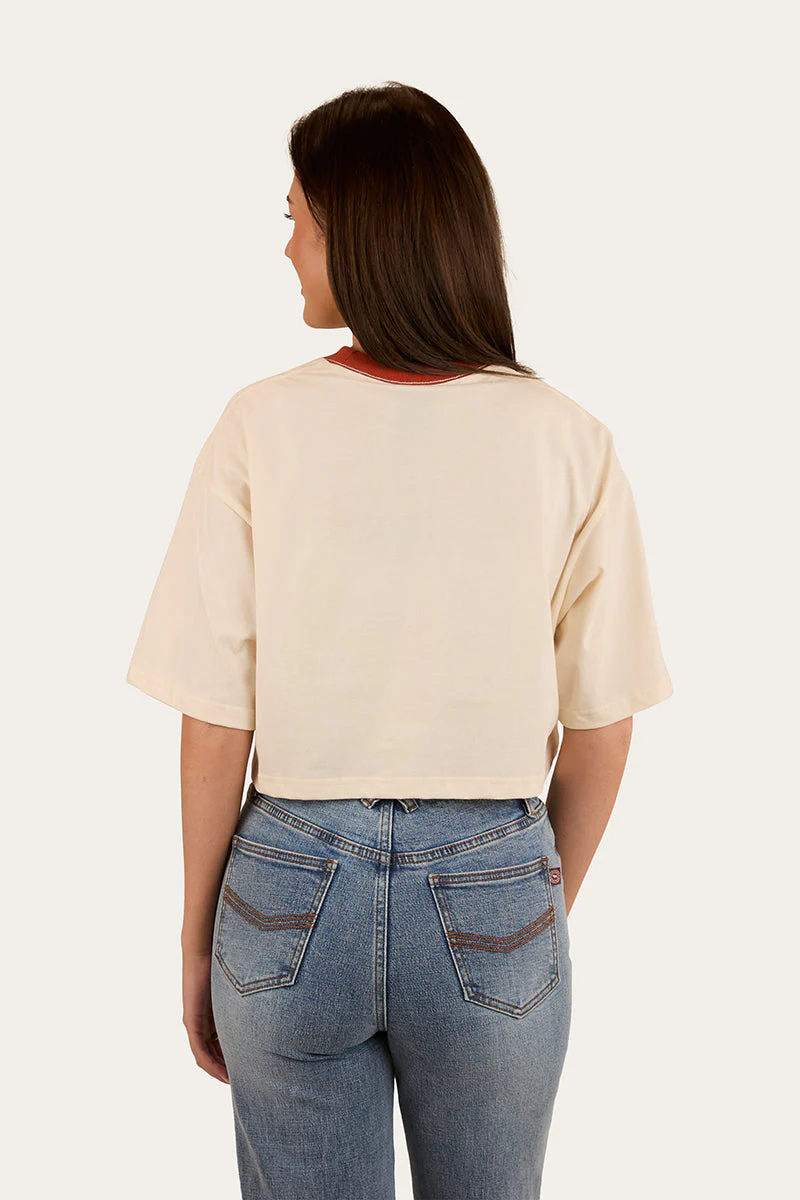 Feeling Lucky Cropped Oversized T-Shirt - Image 5