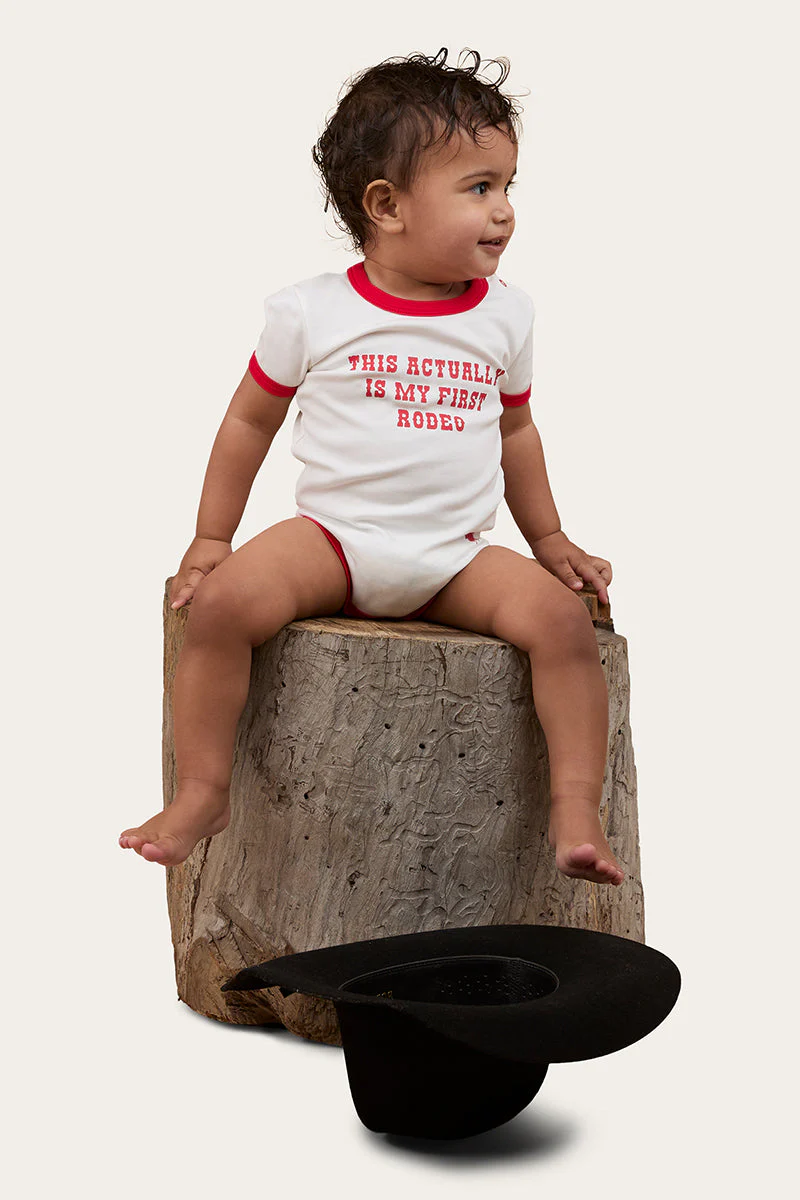 First Rodeo Babies SS Romper - Image 4