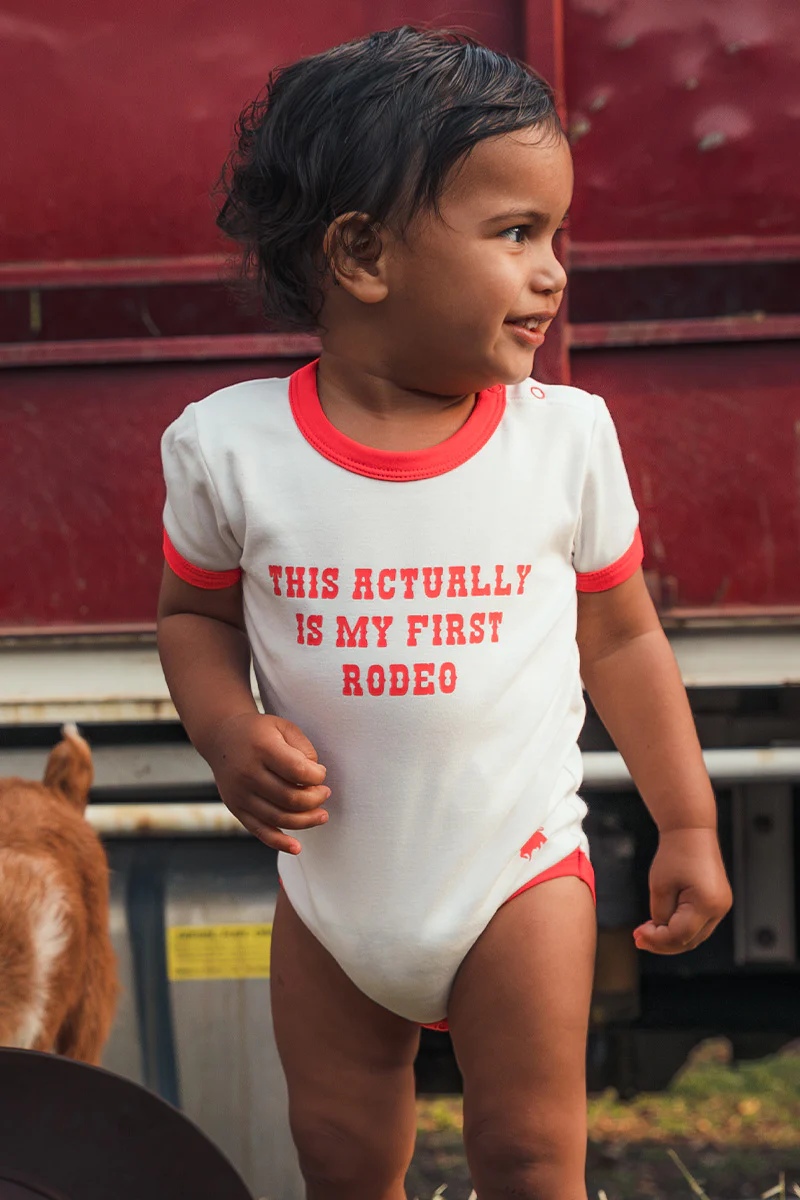 First Rodeo Babies SS Romper - Image 5