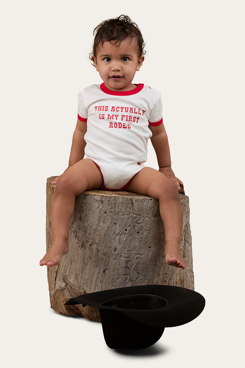 First Rodeo Babies SS Romper - Image 6