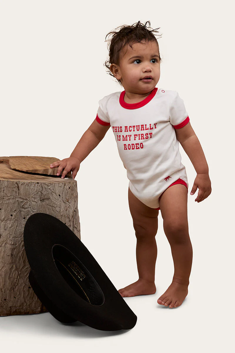First Rodeo Babies SS Romper - Image 8